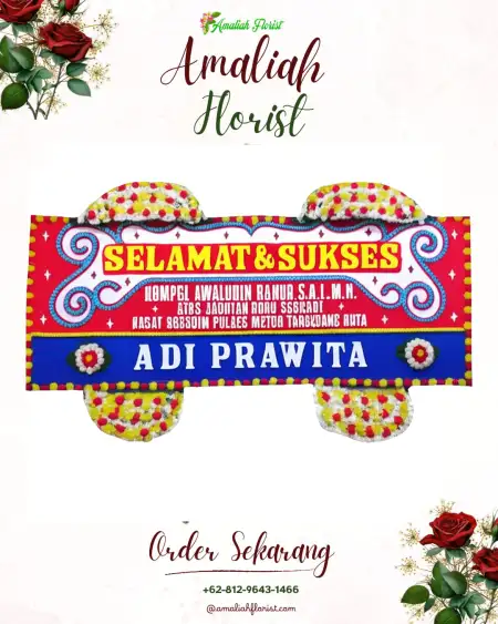 Papan Bunga Ucapan Selamat Dayu